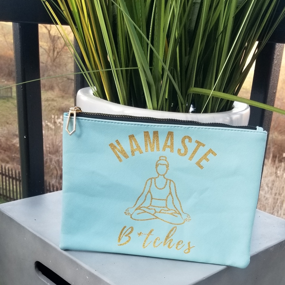 Namaste B*tches Clutch